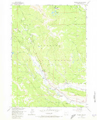 Kisinger Lakes 1956 topographic map thumbnail