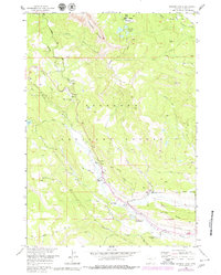 Kisinger Lakes 1956 topographic map thumbnail