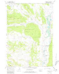 Klondike Hill 1967 topographic map thumbnail