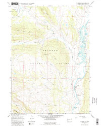 Klondike Hill 1967 topographic map thumbnail