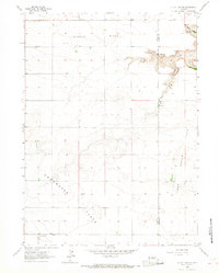 Klutz Canyon 1963 topographic map thumbnail