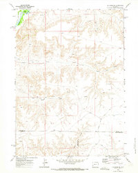 La Barge SE 1969 topographic map thumbnail