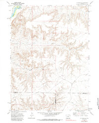 La Barge SE 1969 topographic map thumbnail