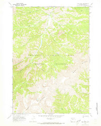 Lake Creek 1970 topographic map thumbnail