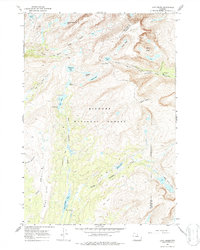 Lake Helen 1967 topographic map thumbnail