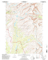 Lake Helen 1993 topographic map thumbnail