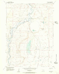 Lake Ione 1955 topographic map thumbnail