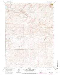 Lamont NE 1961 topographic map thumbnail
