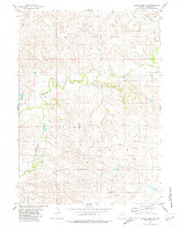 Lance Creek NW 1981 topographic map thumbnail