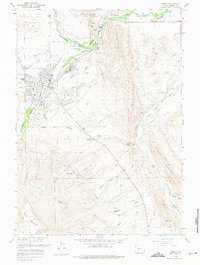 Lander 1960 topographic map preview