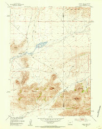 Lankin Dome 1951 topographic map thumbnail