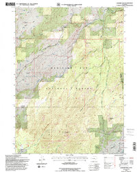 Laramie Peak 1992 topographic map thumbnail