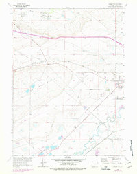 Laramie SW 1963 topographic map thumbnail