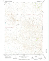 Larey Draw 1971 topographic map thumbnail
