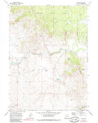 Leckie 1969 topographic map thumbnail