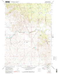 Leckie 1969 topographic map thumbnail