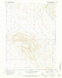 Leckie Reservoir 1969 topographic map thumbnail