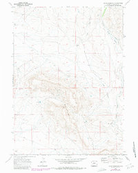 Leckie Reservoir 1969 topographic map thumbnail