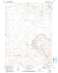 Leckie SW 1969 topographic map thumbnail