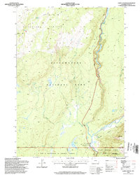 Lewis Canyon 1996 topographic map thumbnail