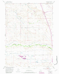 Lewis Flat 1953 topographic map thumbnail