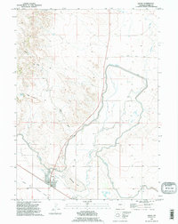 Lingle 1990 topographic map thumbnail