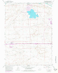 Little America 1961 topographic map thumbnail