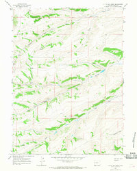 Little Dee Creek 1965 topographic map thumbnail
