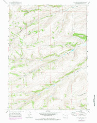 Little Dee Creek 1965 topographic map thumbnail