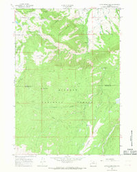 Little Goose Peak 1965 topographic map thumbnail