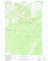 Little Goose Peak 1965 topographic map thumbnail