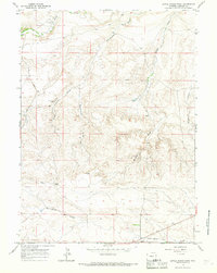 Little Indian Draw 1963 topographic map thumbnail