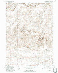 Little Indian Draw 1991 topographic map thumbnail
