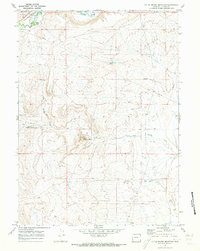 Little Round Mountain 1969 topographic map thumbnail