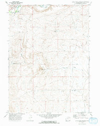 Little Round Mountain 1969 topographic map thumbnail