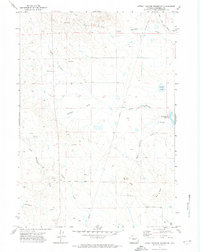 Little Thunder Reservoir 1971 topographic map thumbnail