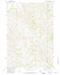 Livingston Draw 1972 topographic map thumbnail