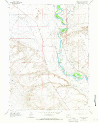 Lombard Buttes 1963 topographic map preview