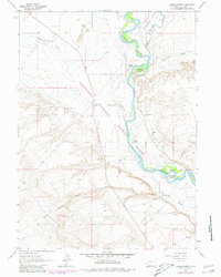 Lombard Buttes 1963 topographic map thumbnail