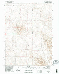 Lone Sand Hill 1990 topographic map thumbnail