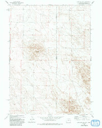 Lone Sand Hill 1978 topographic map thumbnail