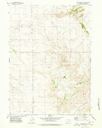 Lone Tree Hill 1974 topographic map thumbnail