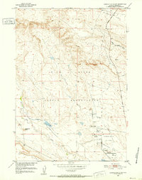Lookout Butte SW 1951 topographic map thumbnail