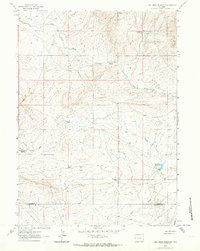 Lost Creek Reservoir 1961 topographic map thumbnail