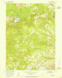 Louis Lake 1953 topographic map thumbnail