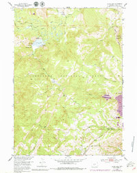 Louis Lake 1953 topographic map thumbnail