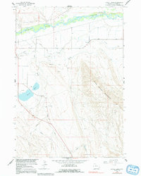 Lovell Lakes 1964 topographic map thumbnail