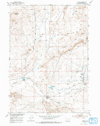 Lysite 1952 topographic map thumbnail