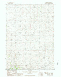 Marsh Draw 1984 topographic map thumbnail