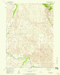 Mason Draw 1956 topographic map thumbnail